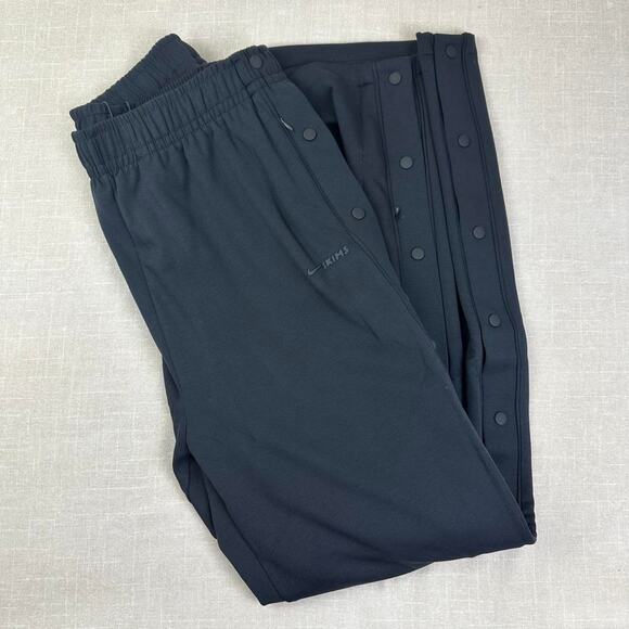 🖤 Nike x Skims Matte Tricot Side Snaps Pant in Obsidian Women M - Picture 2 of 6